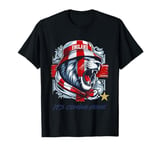 England It's Coming Home Lion Roar Euro Football T-Shirt