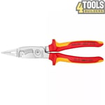 Knipex 13 86 200 Plier For Electrical Installation