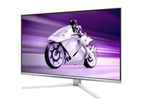 Philips Evnia 8000 32M2n8900 - Oled-Skjerm - Gaming - Kurvet - 34" - 3440 X 1440 Wqhd @ 175 Hz - 1000 Cd/M² - 1000000:1 - Displayhdr 400 True Black - 0.03 Ms - 2Xhdmi, Displayport, Usb-C - Høyttalere - Hvit