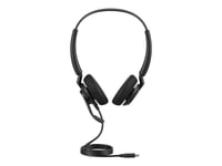 Jabra Engage 40 Stereo - Micro-casque - sur-oreille - filaire - USB-C - isolation acoustique - Optimisé pour la CU