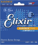 CEL12052 CORDES ELECTRIQUE NANOWEB ELIXIR LIGHT 10-13-17-26-36-46