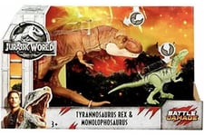 Jurassic World Tyrannosaurus Rex & Monolophosaurus New Boxed Uk Seller 🇬🇧