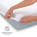 Blumtal Protege Matelas 160x200 lit étanche - Housse Protection Matelas imperméable - Protège-Matelas certifié Oeko-TEX - protège Matelas 160x200 sans crépitement - Alese 160x200 Respirante