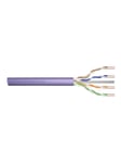 DIGITUS Professional bulk cable - 100 m - purple RAL 4005 - Purpur - 100 meter