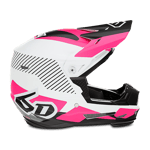 6D ATR-2 Fusion Crosshjälm Neon-Rosa