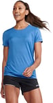 2XU Light Speed Tech Tee T-Shirt à Manches Courtes, Starling/Mirage Reflective, S Femme