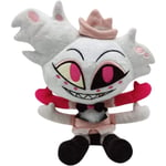 Hazbin Hotel plyschkatt Alastor tecknad figur, Angel dust supermjuk soffkudde present till spelfans