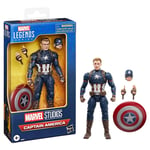 Hasbro Marvel Legends Series Captain America, Avengers: Endgame Collectible Action Figure (6”)