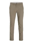 JACK & JONES Mens Dave Chino Pants Beige 34W / 32L