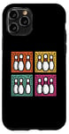 Coque pour iPhone 11 Pro Bowling Pins Pop Art Vintage Bowling Sports Lover