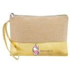 Trousse dore maquillage stylo pochette licorne coeur I love you