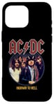 Coque pour iPhone 16 Pro Max ACDC Highway To Hell Circle Rock Music Band