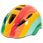 Trespass Childrens/Kids Dunt Rainbow Striped Mountain Biking Helmet