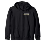 Anchorman The Legend Of Ron Burgundy White Yellow Text Zip Hoodie