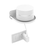 Universaali älykäs kaiutin seinäteline, pieni hyllyteline, yhteensopiva Google Home Mini/Home Pod Mini/Google WiFi/Nest WiFi/eero 6 Mesh W kanssa