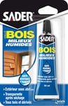 Sader Colle à Bois milieu humide - Tube de 55 ml