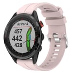 För Garmin Approach S62 22mm enfärgad watch Pink