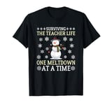 Surviving The Teacher Life One Meltdown At A Time T-Shirt