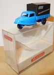 Micro Wiking Ho 1/87 Goli Dreirad Tricycle Capote Goliath Blue In Box #8410317