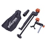 Evolution Power Tools R255SMS Pack d’accessoires pour scie à onglets, comprend 2 pinces de serrage, un sac à poussière et un adaptateur pour port d’aspiration, 255mm