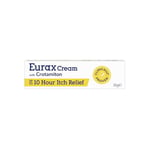 Eurax Itch Relief Cream, Ideal For Dry Skin Conditions, Allergic Rash, Chickenpox, Anti-Itch Cream, Hydrating Relief for Itchy, Irritated Skin, Dermatologist Recommended, 1 x 30g