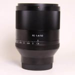 Sony Used FE 50mm f/1.4 ZA Zeiss Planar T* Lens