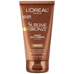 L'Oreal Paris Sublime Bronze Tinted Self Tanning Lotion Medium Natural Tan 150ml