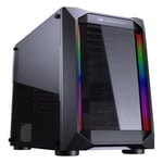 Boitier PC Moyen Tour ATX Cougar MX410 RGB avec panneaux vitrés - Noir