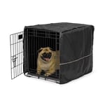 MidWest Homes for Pets Dog Crate Cover, Privacy Dog Crate Cover Fits MidWest and New World 60.96 cm Long (24-Inch) Dog Crates, Machine Wash & Dry; CVR-24