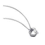 Pandora Organically Shaped Pavé Circle & Treated Freshwater Cultured Pearl Collier kaulakoru 393303C01-45