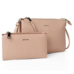 PRIMER - Sac À Main Femme Élégant, Sac Bandoulière Femme Cuir, Sac Femme Tendance, Sac À Main Femme Chic, Sac A Main Femmes Bandoulieres 316415, Beige