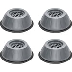 Vibrationsdämpande fötter till tvättmaskin & torktumlare (4-pack)