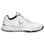 Callaway Men's Chev Golf Shoe, White Grey, 7 UK