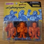 Animals - Jinx Cyberpunk 2077 Monos Mini Figure 3 Pack Set Toys CDPR