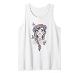 Disney Frozen Anna Illustrated Boho Flowers Débardeur