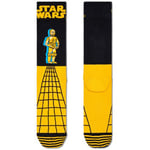 Happy socks Strumpor Star Wars C-3PO Sock Svart/Gul bomull Strl 41/46