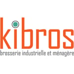 Kibros - Couteau à fromage ou saucisson Haut de gamme Pointe de lame en fourche - Corne foncée - Couteau pliant