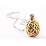 LCC® Fantasy Men Dam Halsband - Game of Thrones - Targaryen Halsband - Dragon Egg Pendant - av daenery Antique Gold Tone