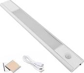 Aptel Stick-On Led-Lampa Med Rörelsesensor 30X4,2 Cm Vit Zd106a