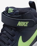 Nike Jalkineet Court Borough Mid 2 Navy Green CD7782 403 CD7782 403/4