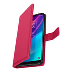 Folio Case for TCL 30 SE/30E/306 Wallet Cover Video Holder pink