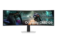 Samsung Odyssey OLED G9 S49DG910SU - G91SD Series - moniteur OLED - jeux - incurvé - 49" - 5120 x 1440 Dual Quad HD @ 144 Hz - 250 cd/m² - 1000000:1 - DisplayHDR 400 True Black - 0.03 ms -...