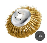 SIT Tecnospazole 0321 Brush Brush for Garden Trimmer in Steel Cord Liz with Adaptors-CO170-Ø: 170 mm