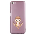 Coque rose pour Iphone 7 8 SE chouette maman