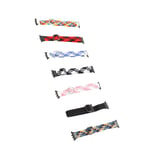 7 Packs Watch Band Elastic Braided Sport Watch Bands For Galaxy Fit 3 PAJ