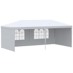 6m x 3m Garden Gazebo Marquee Canopy Party Tent Canopy Patio