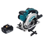 Akkupyörösaha Makita DSS 610 T1 18 V 165 mm + 1x akku 5,0 Ah - ilman laturia