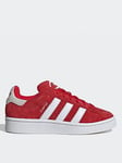 adidas Originals Junior Boys Campus 00s Trainers - Red/White, Red/White, Size 4 Older