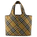 Burberry Womens London Shopper Bag - - Cotton - Beige material_cotton - One Size