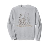 Disney Winnie the Pooh & Tigger A Snuggly Sort Of Day Sweatshirt